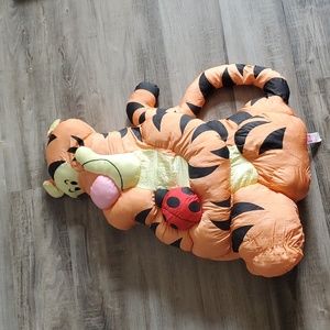 Vintage Play by Play Tigger Pillow Disney Winnie The Pooh Nylon 24” Puffy Plush
